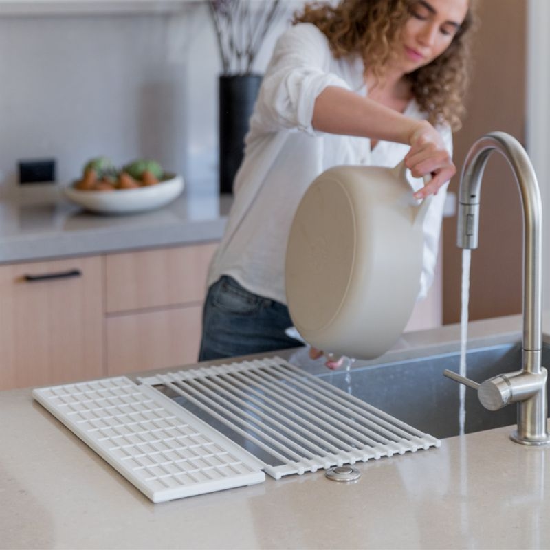 Dorai Home Over the Sink Dish Pad in Glacier - image 2 of 4