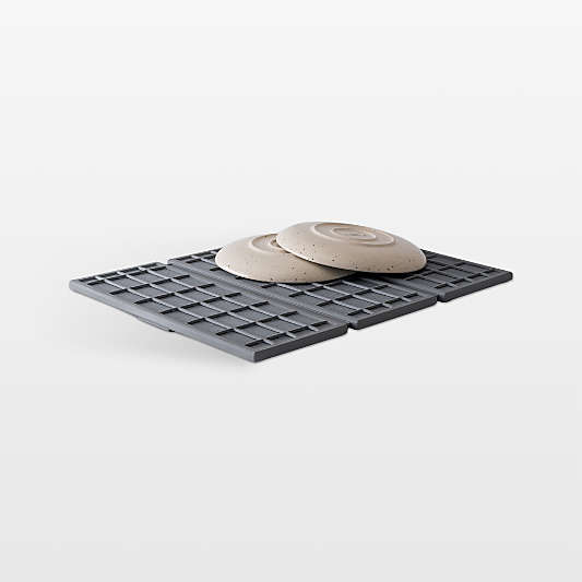 Dorai Home Ridge Dish Pad in Slate