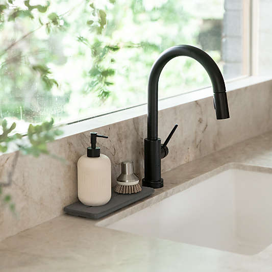 Dorai Home Stone Sink Caddy in Slate