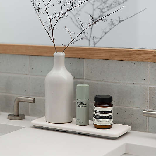 Dorai Home Stone Sink Caddy in Sandstone