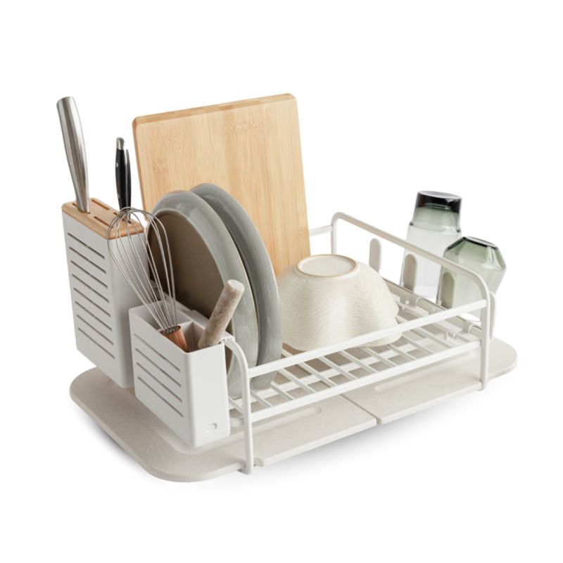 Dorai Home Dish Rack with Drying Stone in Glacier - image 2 of 4