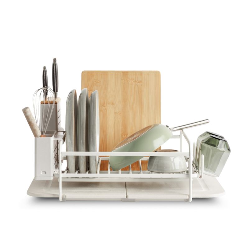 Dorai Home Dish Rack with Drying Stone in Glacier - image 3 of 4