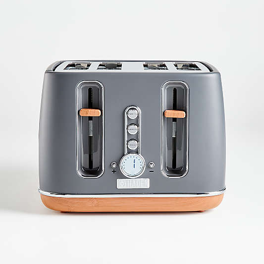 HADEN Dorchester Pebble Grey 4-Slice Toaster