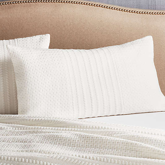 King Pillow Sham Crate & Barrel