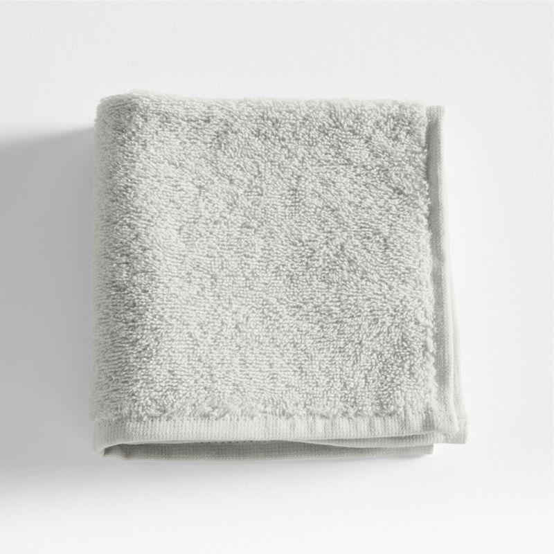 Dorm Turkish Organic Cotton Light Grey Bath Towel