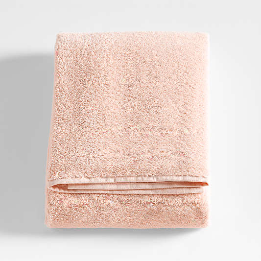 Dorm Turkish Organic Cotton Pale Pink Bath Towel