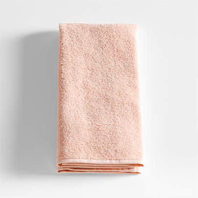 Dorm Turkish Organic Cotton Pale Pink Hand Towel