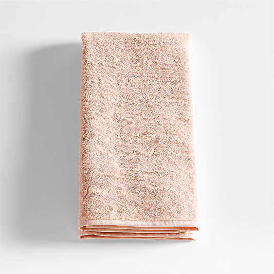 Dorm Turkish Organic Cotton Pale Pink Hand Towel