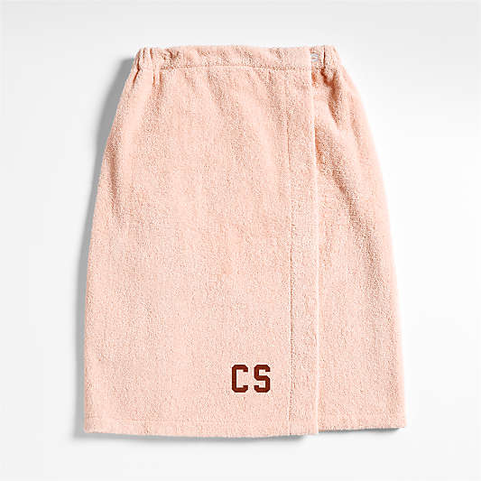 Dorm Turkish Organic Cotton Pale Pink Towel Wrap