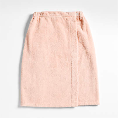 Dorm Turkish Organic Cotton Pale Pink Towel Wrap