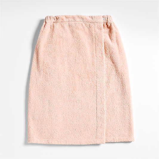 Dorm Turkish Organic Cotton Pale Pink Towel Wrap