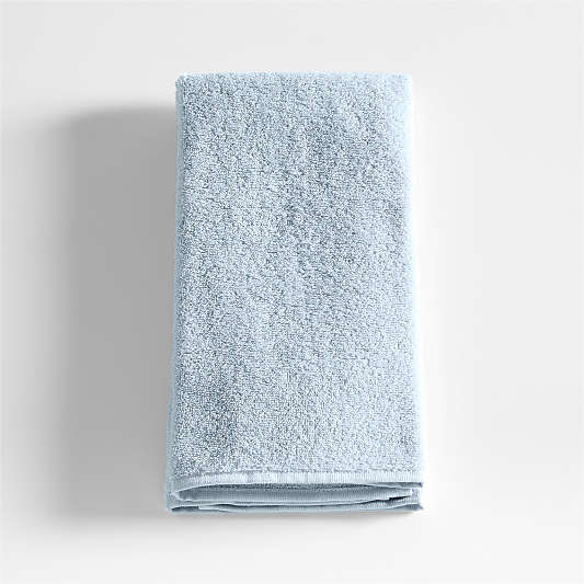 Dorm Turkish Organic Cotton Sky Blue Hand Towel