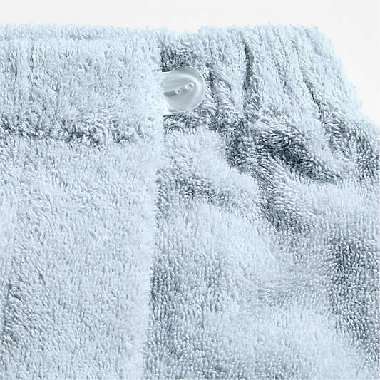 Dorm Turkish Organic Cotton Sky Blue Towel Wrap