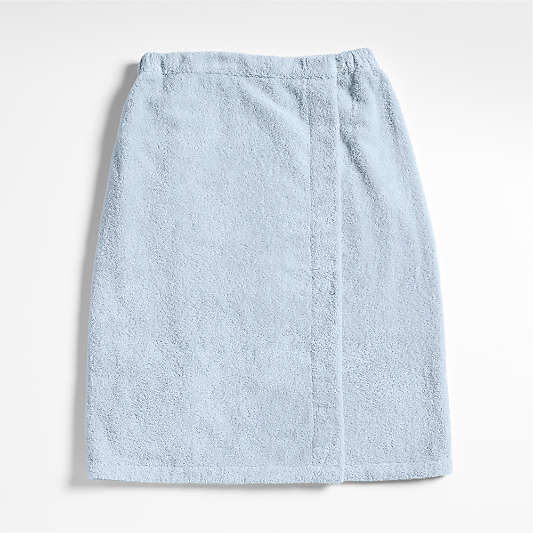 Dorm Turkish Organic Cotton Sky Blue Towel Wrap