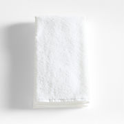 Tuxedo Stripe Organic Cotton Sand Beige Bath Mat