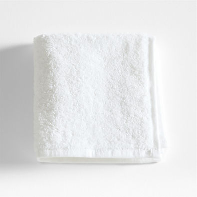View Dorm Turkish Organic Cotton Crisp White Washcloth details