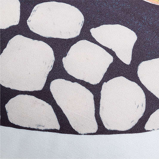 Dotted Reef Fish 22"x15" Indoor/Outdoor Throw Pillow