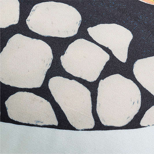 Dotted Reef Fish 22"x15" Indoor/Outdoor Throw Pillow