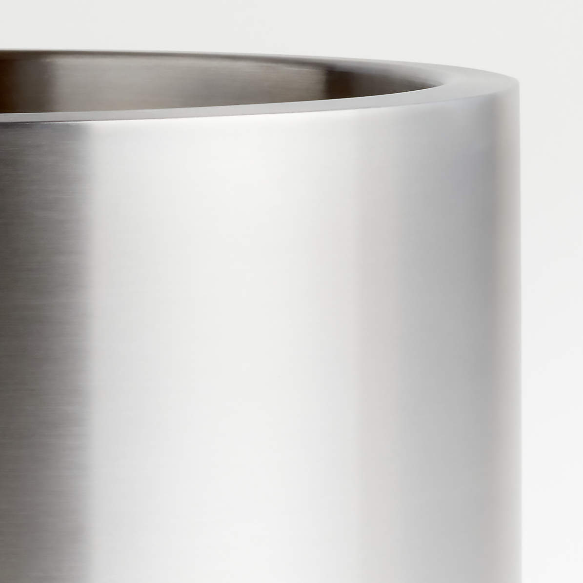 Stainless Steel Double-Walled Beverage Tub + Reviews | Crate & Barrel