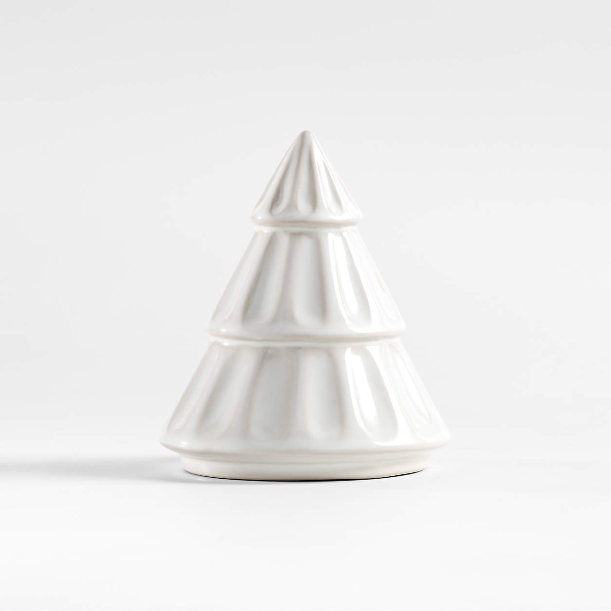 Dover Small White Ceramic Christmas Tree 5