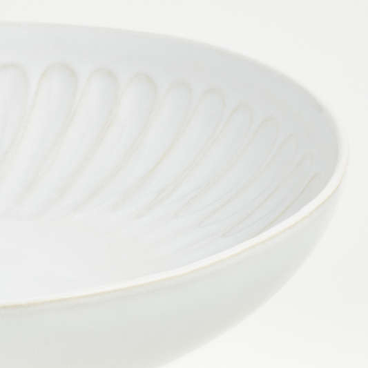 Dover White Low Bowl