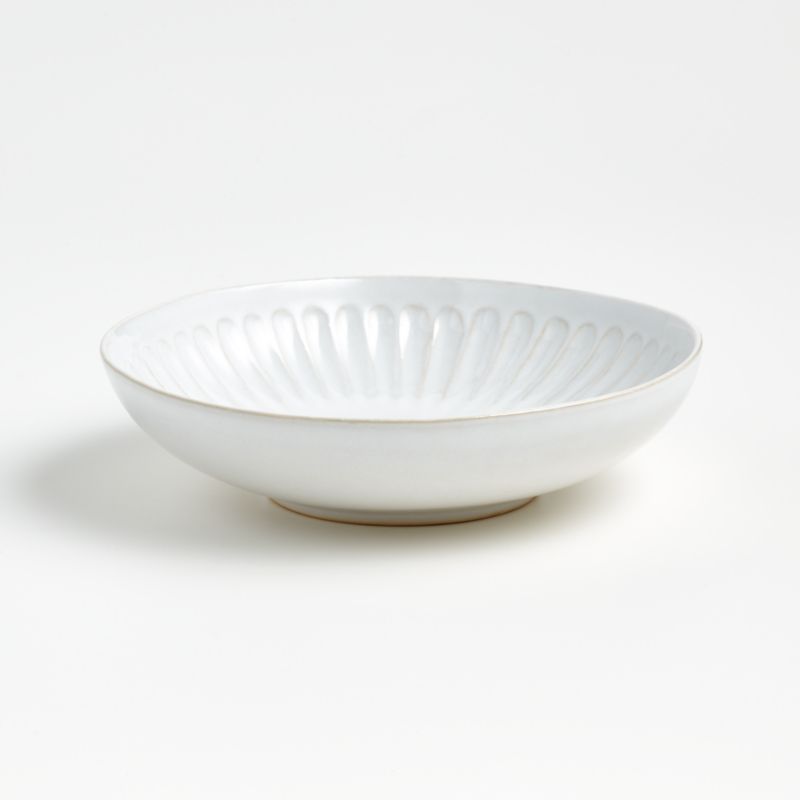 Dover White Low Bowl