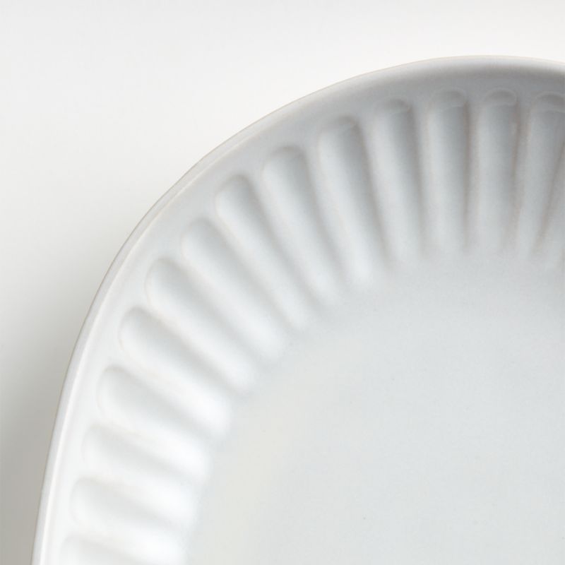 Dover White Small Oval Platter - image 5 of 10