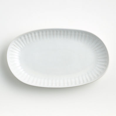 View Dover White Small Oval Platter details