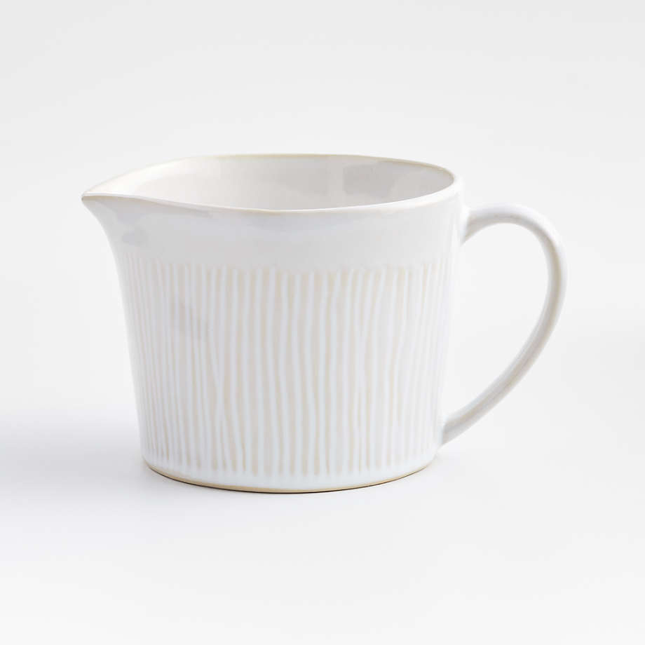 Dover White Sauce Boat + Reviews | Crate & Barrel