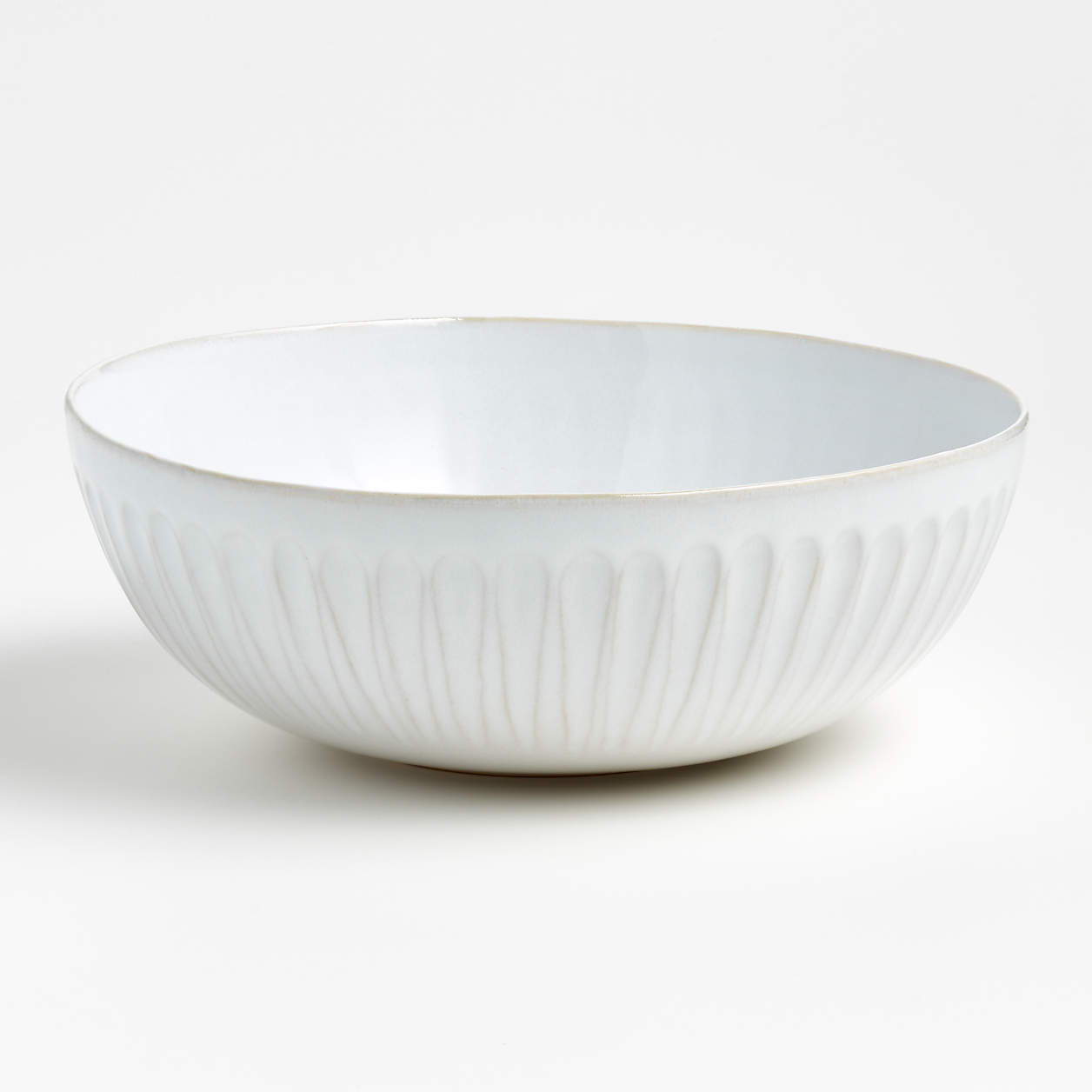 Dover White Serving Bowl + Reviews Crate & Barrel Canada
