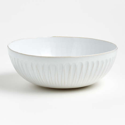 Dover White Serving Bowl