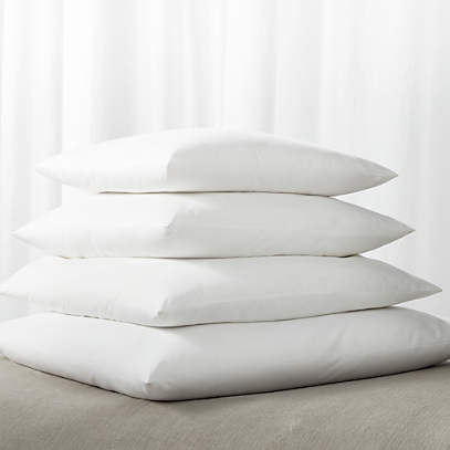 Down Alternative Square Pillow Inserts, King Size Down Alternative Bed Pillows