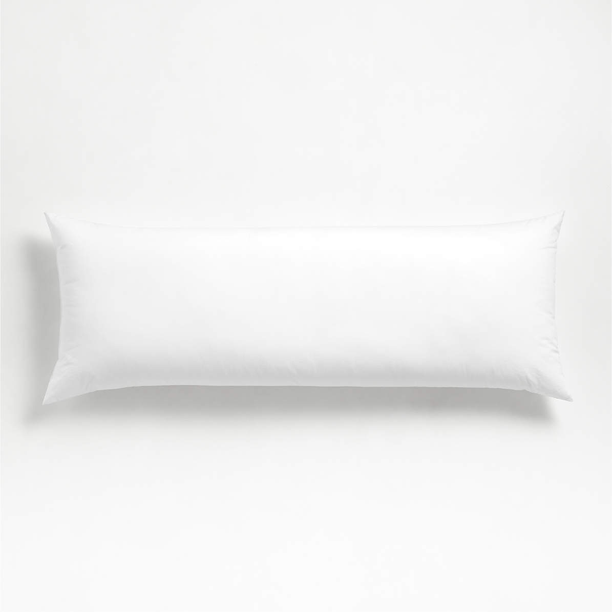 Microfiber Fill White Down Alternative Body Pillow 20" x 54" 