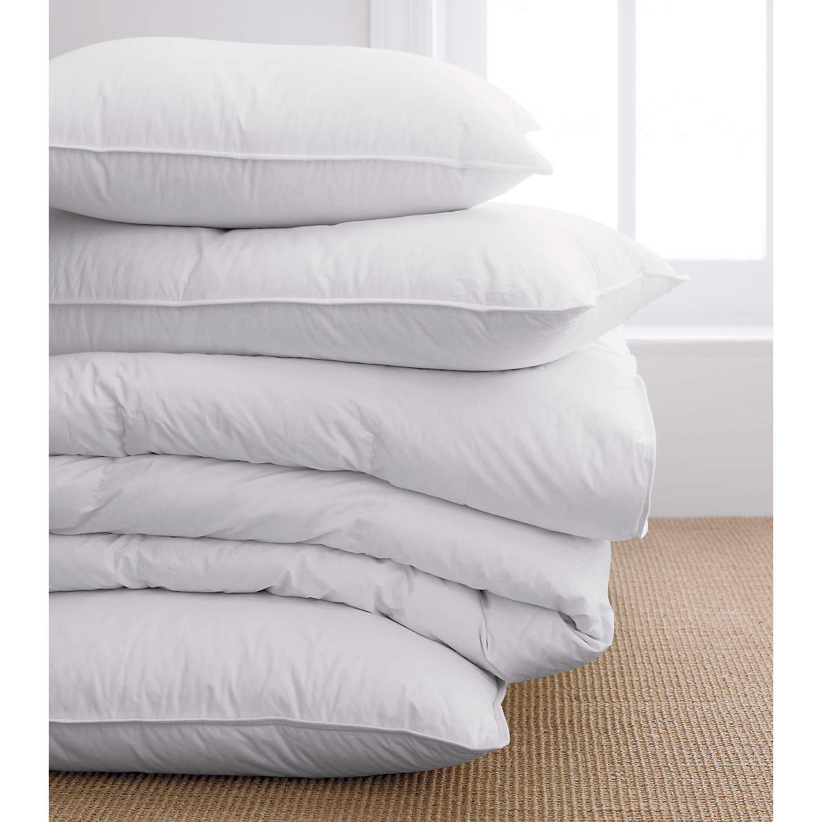 Porch & Den Jersey Hypoallergenic Down-Alternative Soft Bed Pillows (Set of  4) - On Sale - Bed Bath & Beyond - 27545493