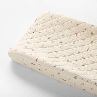 Down Under Organic Cotton Baby Changing Pad Cover