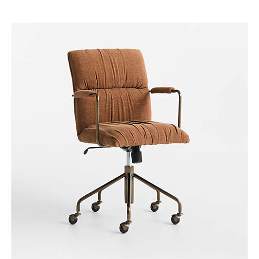 Draper Ginger Upholstered Office Chair