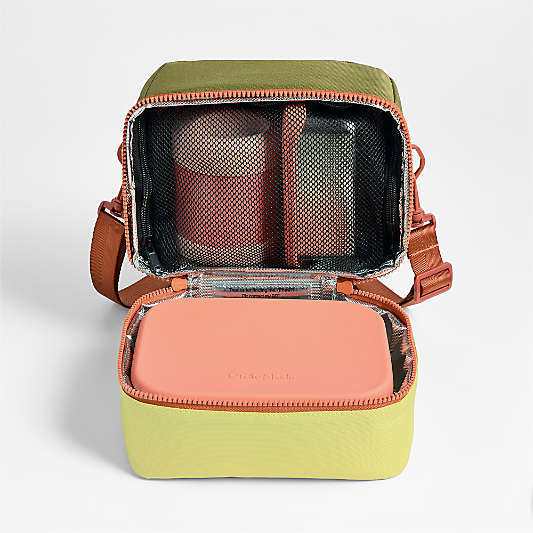 Green Colorblock Kids Lunch Box Bunde
