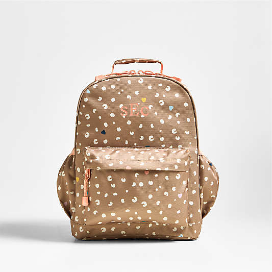 Dreamer Cheetah Charm Medium Kids Backpack with Side Pockets