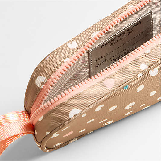 Dreamer Cheetah Charm Soft Kids Pencil Case