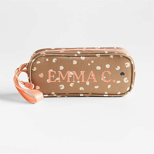 Dreamer Cheetah Charm Soft Kids Pencil Case