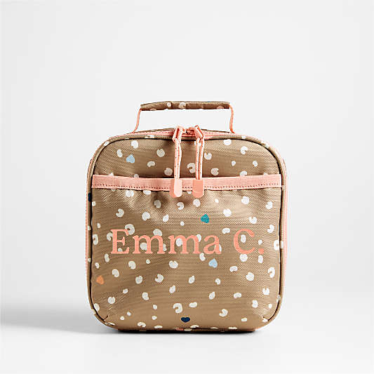 Dreamer Cheetah Charm Standard Soft Insulated Kids Lunch Box