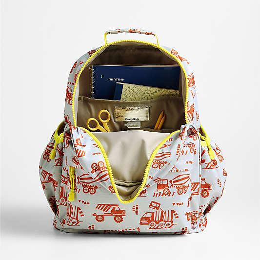 Construction Trucks Kids Backpacks
