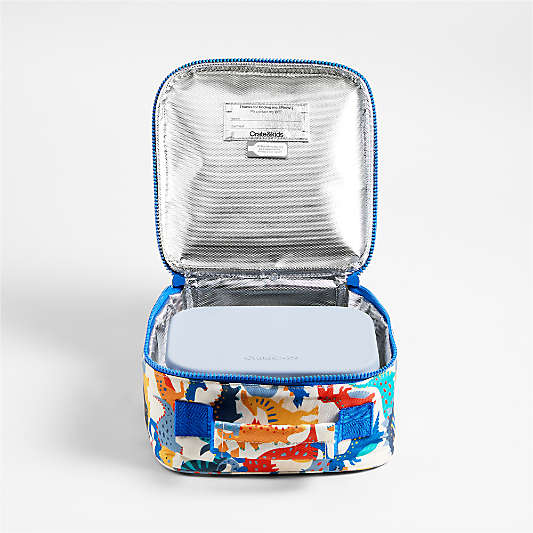 Dreamer Dino Party Standard Soft Insulated Kids Lunch Box