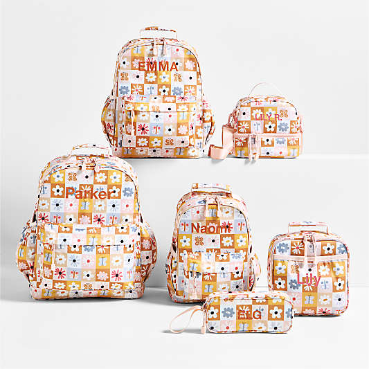 Dreamer Flower Patch Medium Kids Backpack with Side Pockets