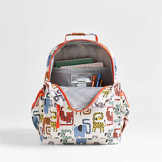 Dreamer Geo Jungle Medium Kids Backpack with Side Pockets