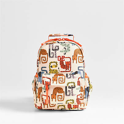 Dreamer Geo Jungle Small Kids Backpack with Side Pockets