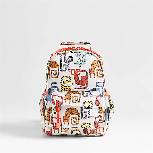 Dreamer Geo Jungle Small Kids Backpack with Side Pockets