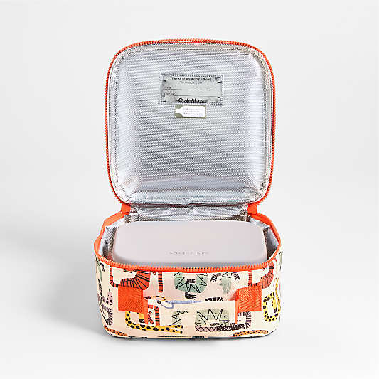 Dreamer Geo Jungle Standard Soft Insulated Kids Lunch Box