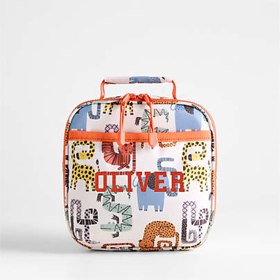 Dreamer Geo Jungle Standard Soft Insulated Kids Lunch Box