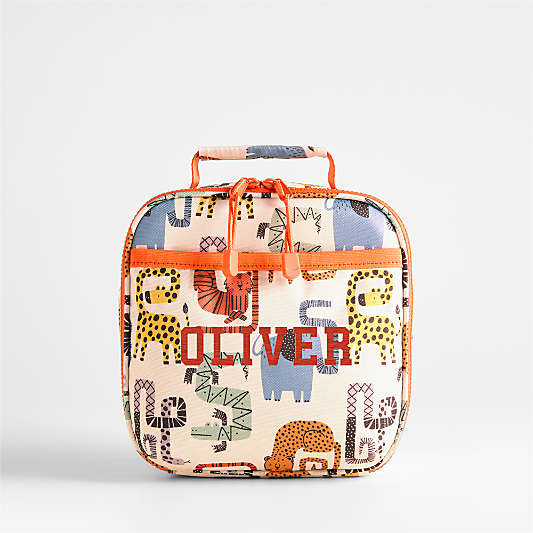 Dreamer Geo Jungle Standard Soft Insulated Kids Lunch Box